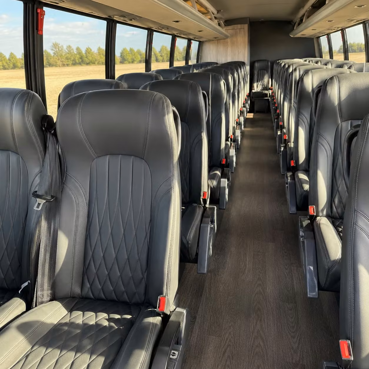 30 passenger minibus interior