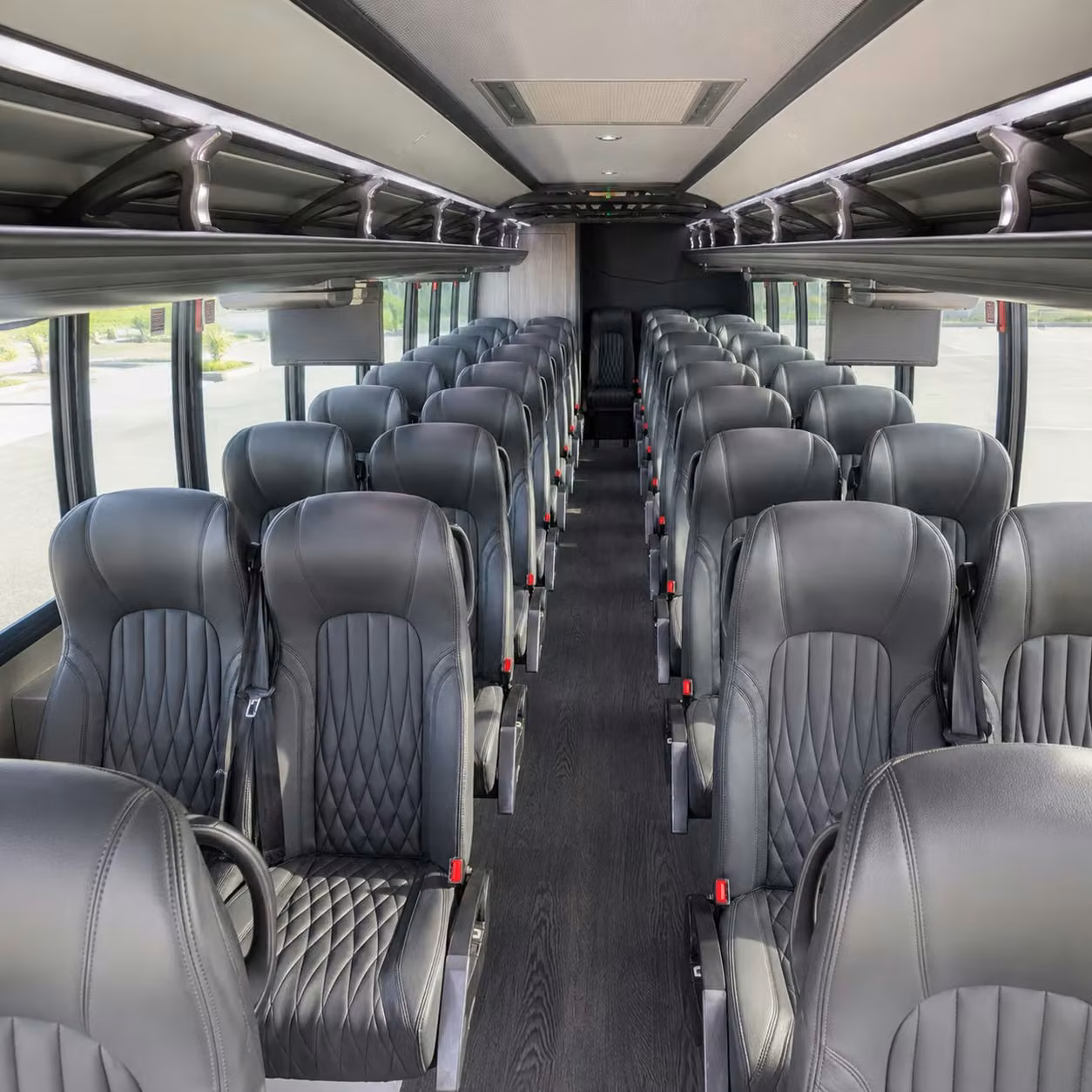 35 passenger minibus inside