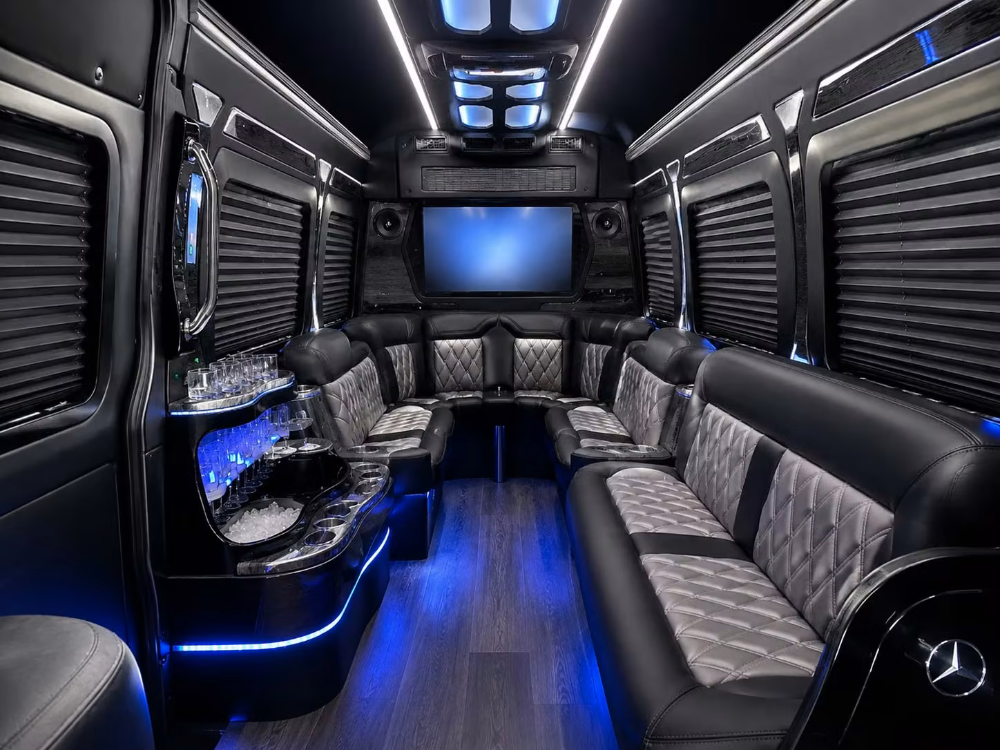bus rental options for pleasanton trips
