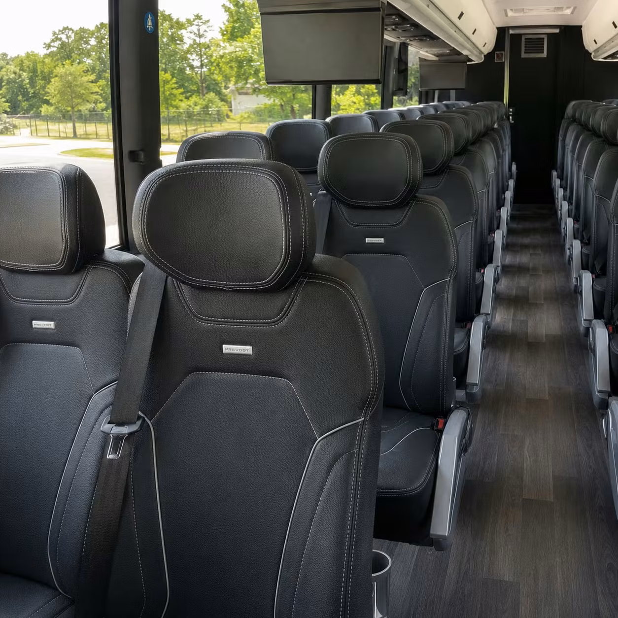 pleasanton airport transfer charter bus rentals
