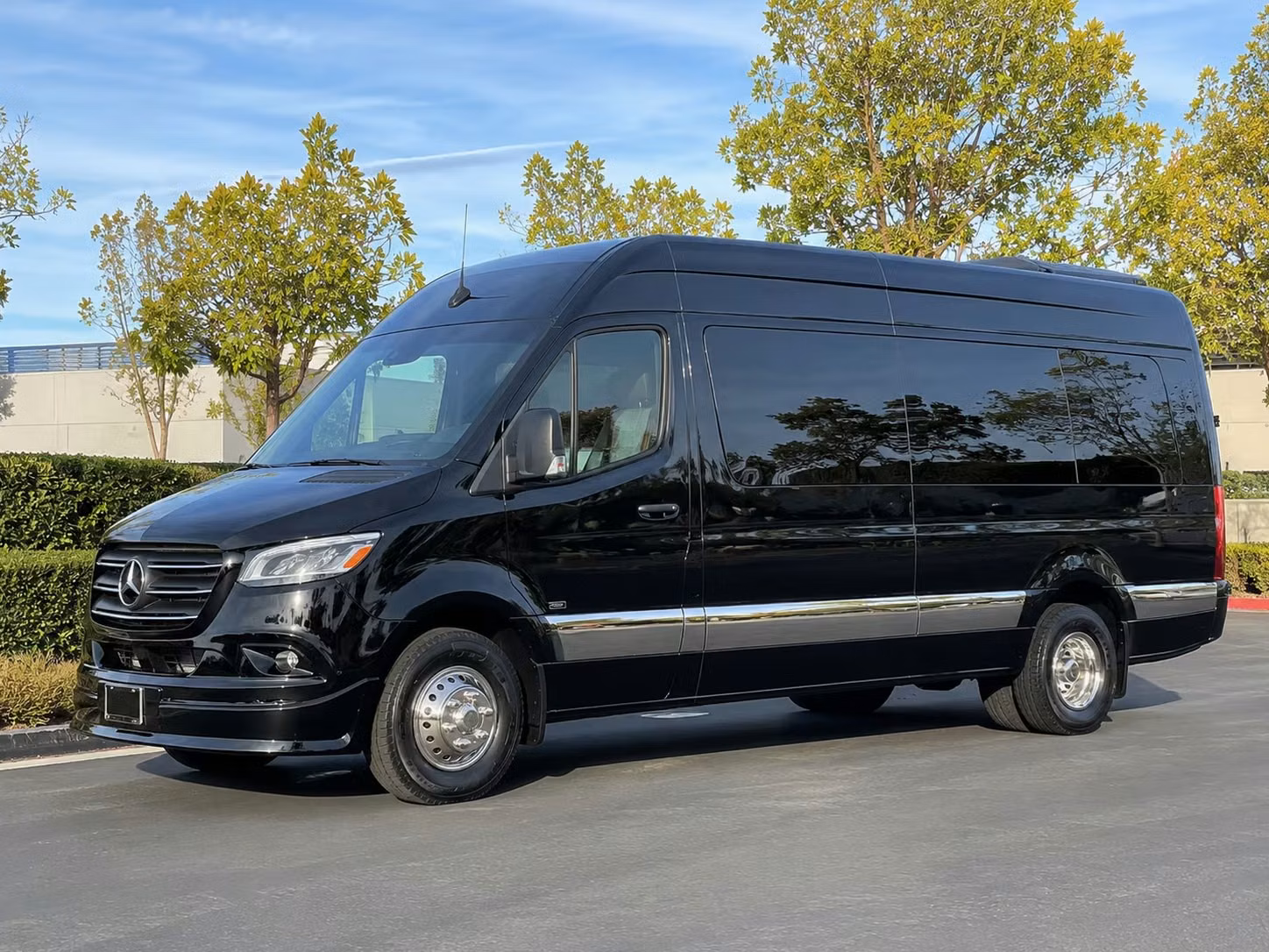sprinter van with driver